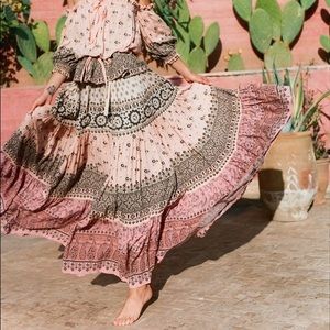 Spell - Lionheart Maxi Skirt Sundown